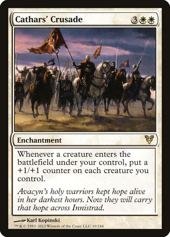 Cathars' Crusade [Avacyn Restored] Magic: The Gathering