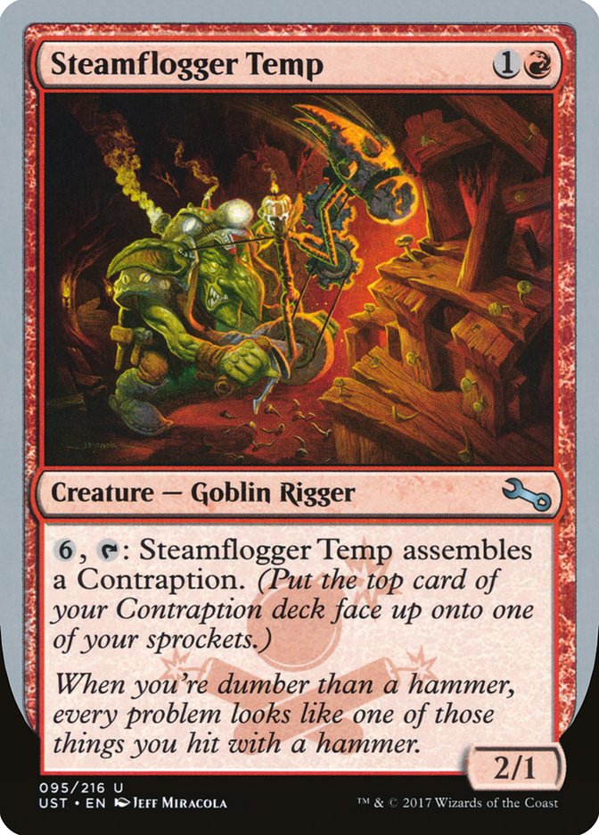 Steamflogger Temp [Unstable] Magic: The Gathering