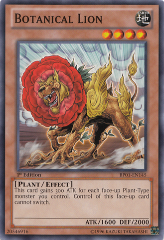 Botanical Lion [BP01-EN145] Common Yu-Gi-Oh!