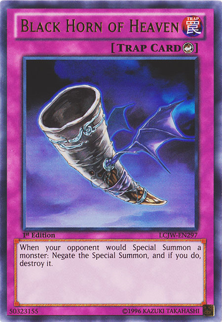 Black Horn of Heaven [LCJW-EN297] Ultra Rare Yu-Gi-Oh!