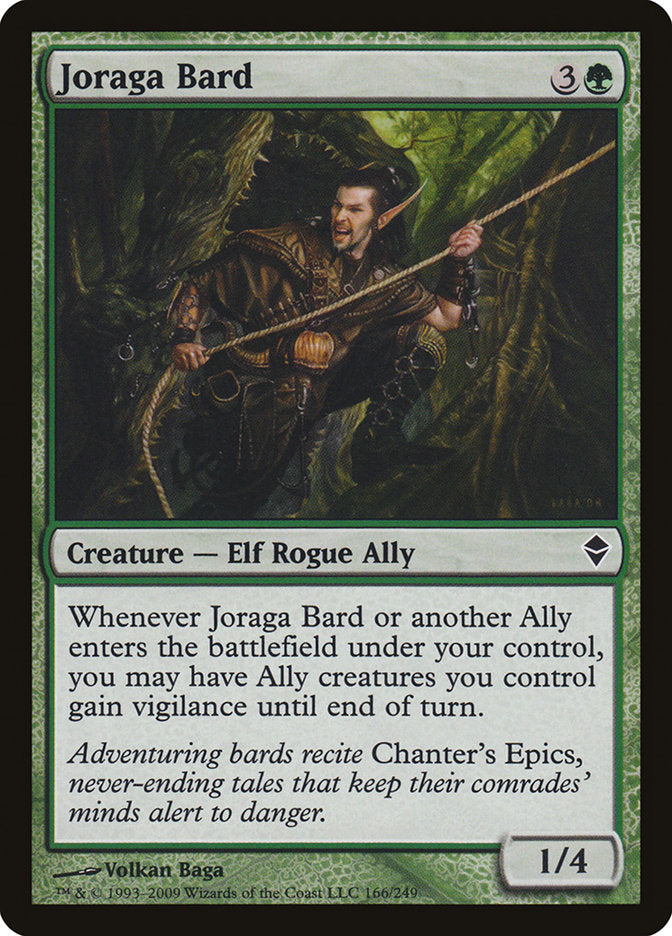 Joraga Bard [Zendikar] Magic: The Gathering