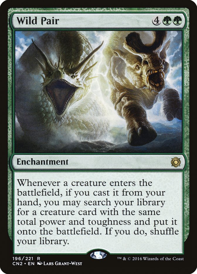 Wild Pair [Conspiracy: Take the Crown] Magic: The Gathering
