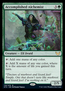Accomplished Alchemist [Strixhaven: School of Mages] Magic: The Gathering