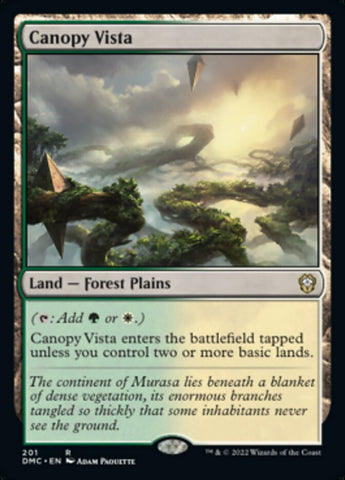 Canopy Vista [Dominaria United Commander] Magic: The Gathering