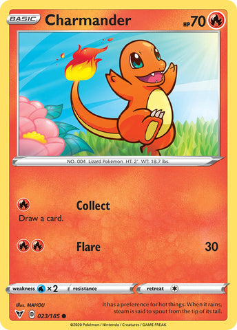 Charmander (023/185) [Sword & Shield: Vivid Voltage] Pokémon