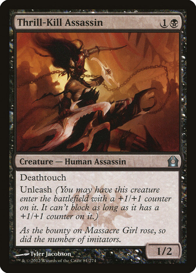 Thrill-Kill Assassin [Return to Ravnica] Magic: The Gathering
