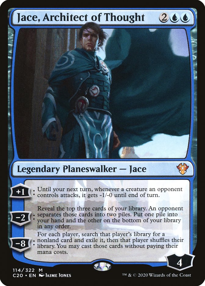 Jace, Architect of Thought [Commander 2020] Magic: The Gathering