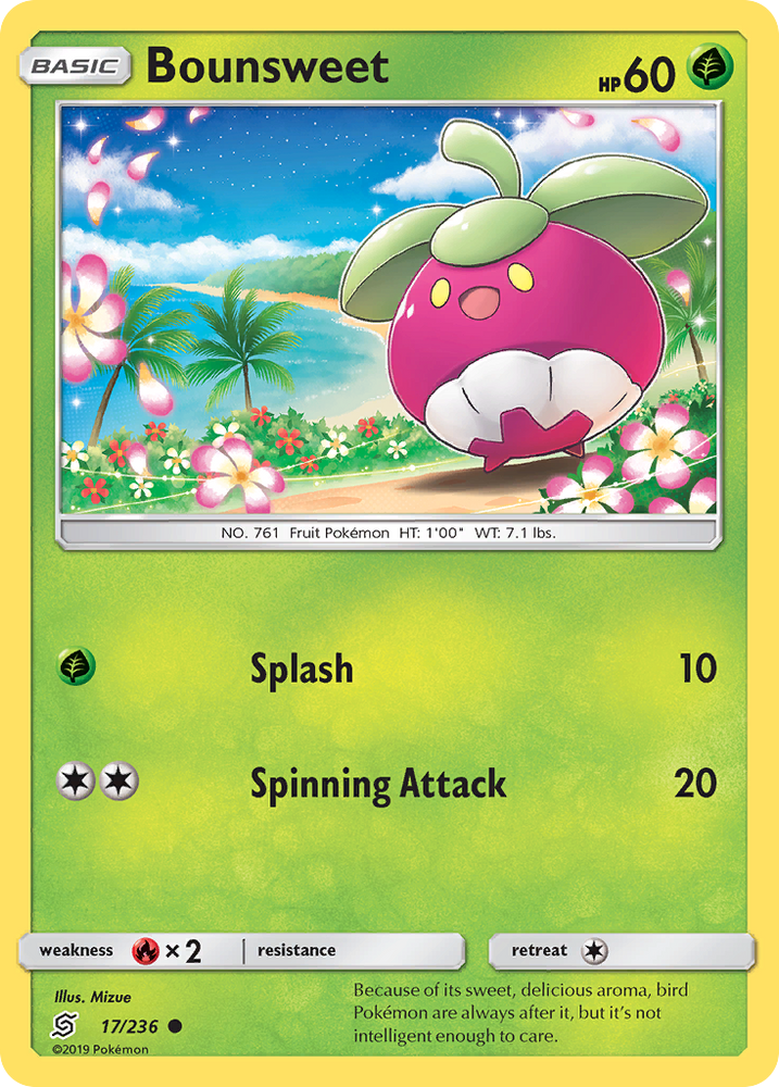 Bounsweet (17/236) [Sun & Moon: Unified Minds] Pokémon