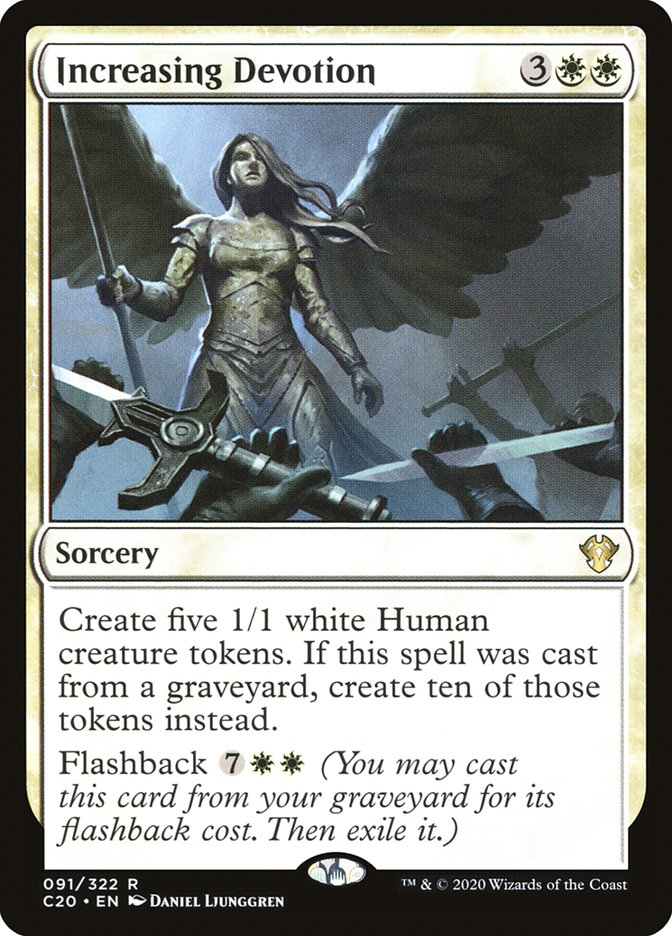 Increasing Devotion [Commander 2020] Magic: The Gathering
