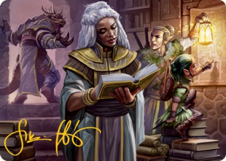 You Find the Villains' Lair Art Card (Gold-Stamped Signature) [Dungeons & Dragons: Adventures in the Forgotten Realms Art Series] Magic: The Gathering