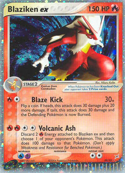 Blaziken ex (89/95) [EX: Team Magma vs Team Aqua] Pokémon
