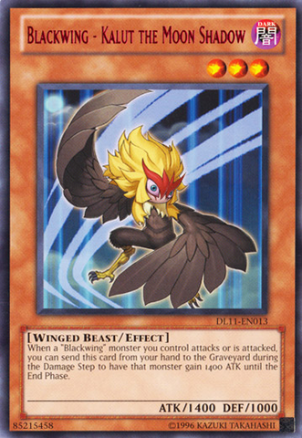 Blackwing - Kalut the Moon Shadow (Red) [DL11-EN013] Rare Yu-Gi-Oh!