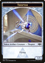 Bird // Thopter Double-Sided Token [Ravnica Allegiance Guild Kit Tokens] Magic: The Gathering