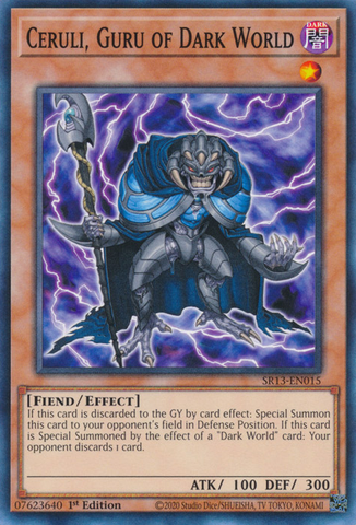 Ceruli, Guru of Dark World [SR13-EN015] Common Yu-Gi-Oh!