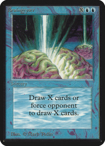 Braingeyser [Alpha Edition] Magic: The Gathering
