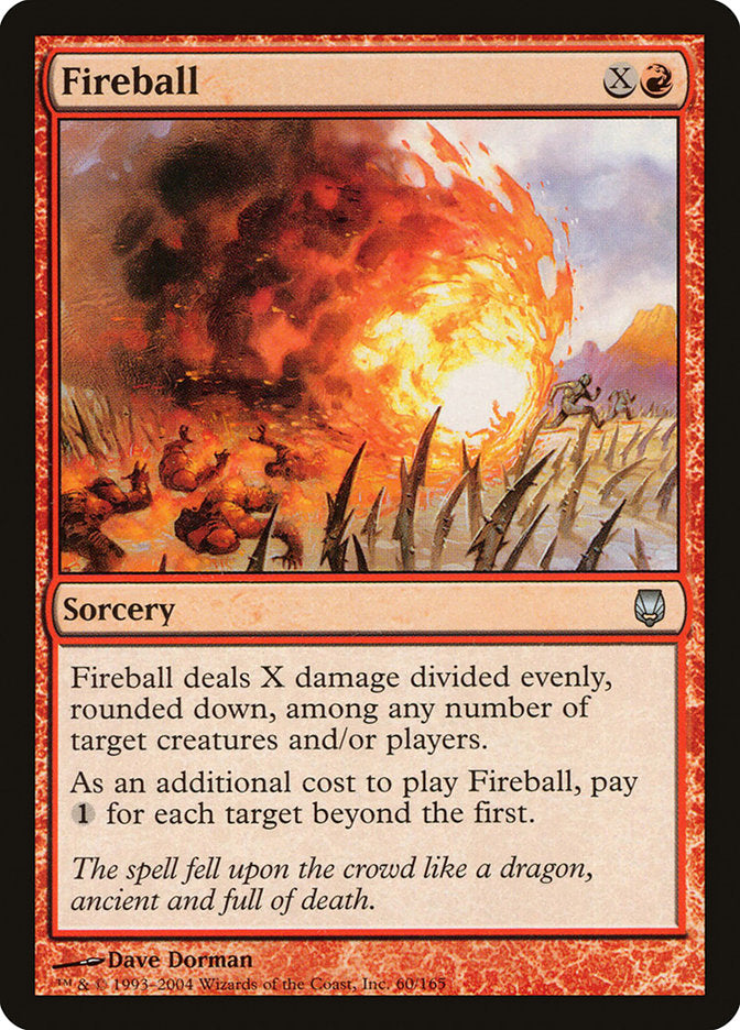 Fireball [Darksteel] Magic: The Gathering