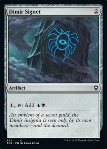 Dimir Signet [Commander Legends: Battle for Baldur's Gate] Magic: The Gathering