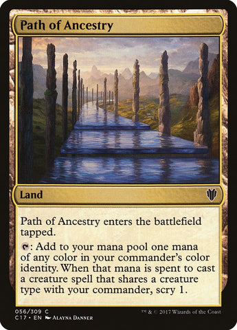 Path of Ancestry [Commander 2017] Magic: The Gathering