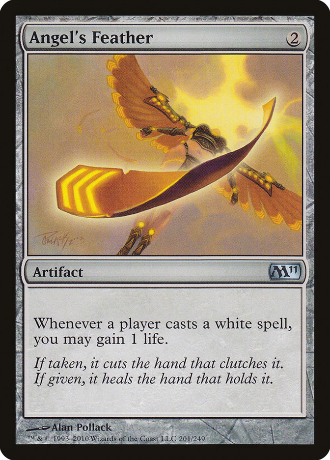 Angel's Feather [Magic 2011] Magic: The Gathering