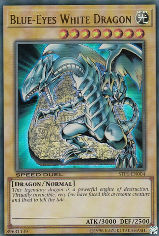 Blue-Eyes White Dragon [STP1-EN004] Ultra Rare Yu-Gi-Oh!