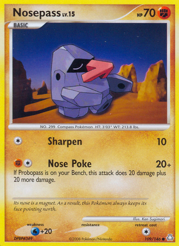 Nosepass (109/146) [Diamond & Pearl: Legends Awakened] Pokémon