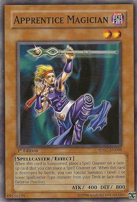 Apprentice Magician [SDSC-EN008] Common Yu-Gi-Oh!