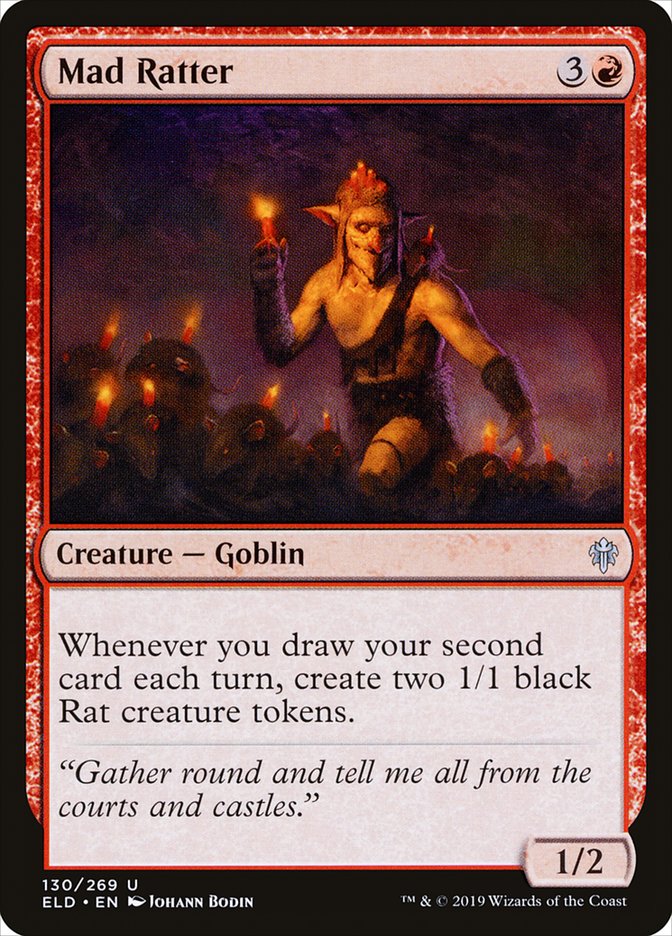 Mad Ratter [Throne of Eldraine] Magic: The Gathering