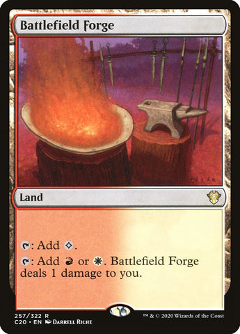 Battlefield Forge [Commander 2020] Magic: The Gathering