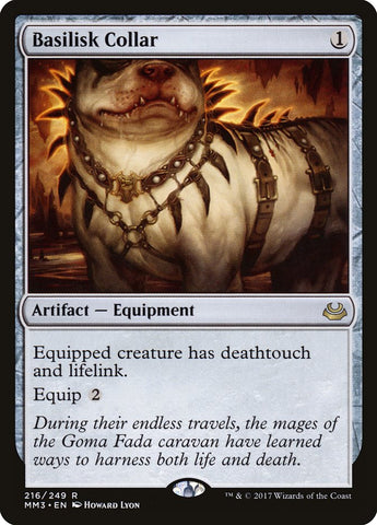 Basilisk Collar [Modern Masters 2017] Magic: The Gathering