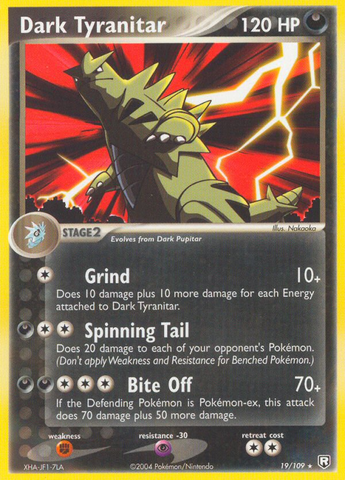 Dark Tyranitar (19/109) [EX: Team Rocket Returns] Pokémon