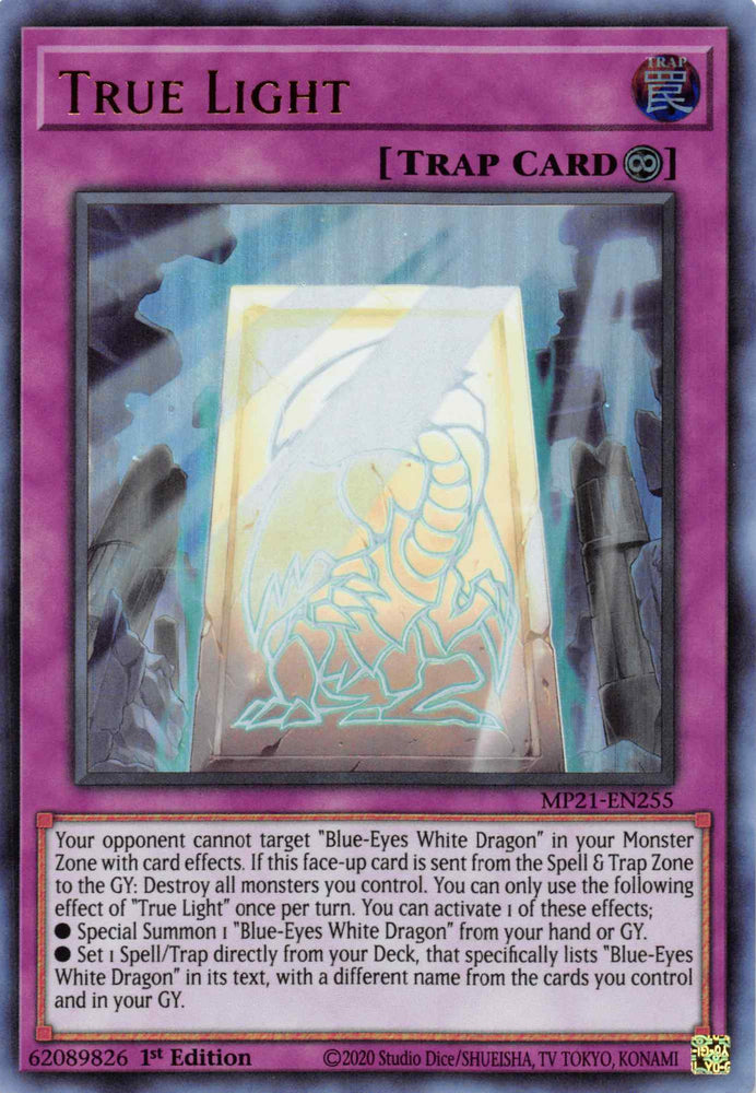 True Light [MP21-EN255] Ultra Rare Yu-Gi-Oh!