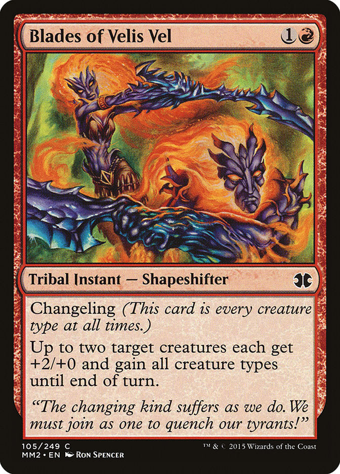 Blades of Velis Vel [Modern Masters 2015] Magic: The Gathering