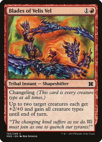 Blades of Velis Vel [Modern Masters 2015] Magic: The Gathering