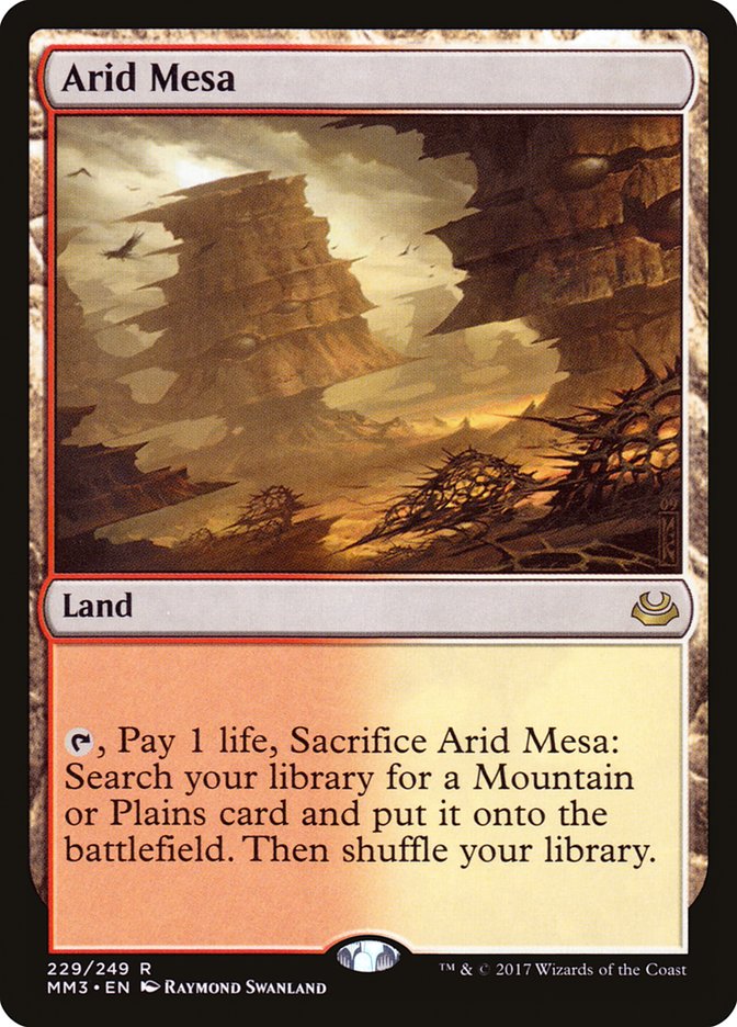 Arid Mesa [Modern Masters 2017] Magic: The Gathering