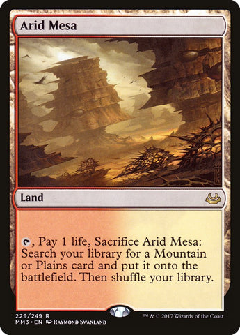 Arid Mesa [Modern Masters 2017] Magic: The Gathering