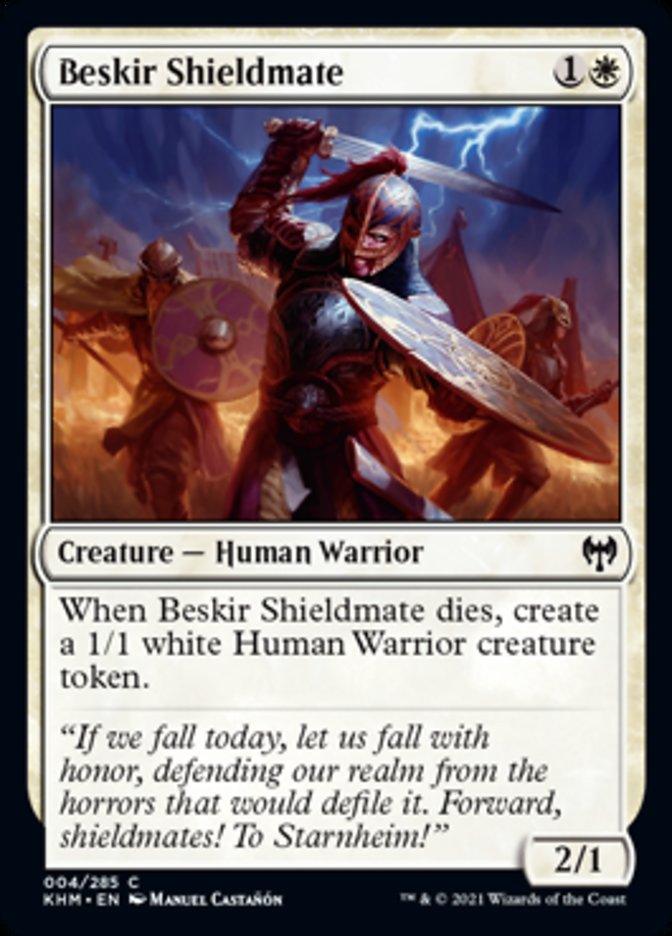 Beskir Shieldmate [Kaldheim] Magic: The Gathering