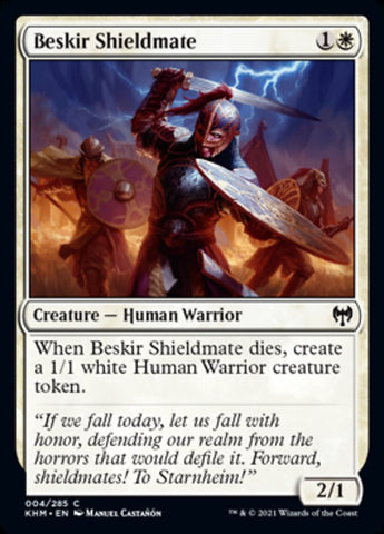 Beskir Shieldmate [Kaldheim] Magic: The Gathering