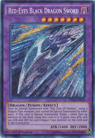 Red-Eyes Black Dragon Sword [DRL2-EN012] Secret Rare Yu-Gi-Oh!
