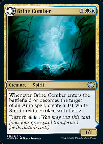 Brine Comber // Brinebound Gift [Innistrad: Crimson Vow] Magic: The Gathering