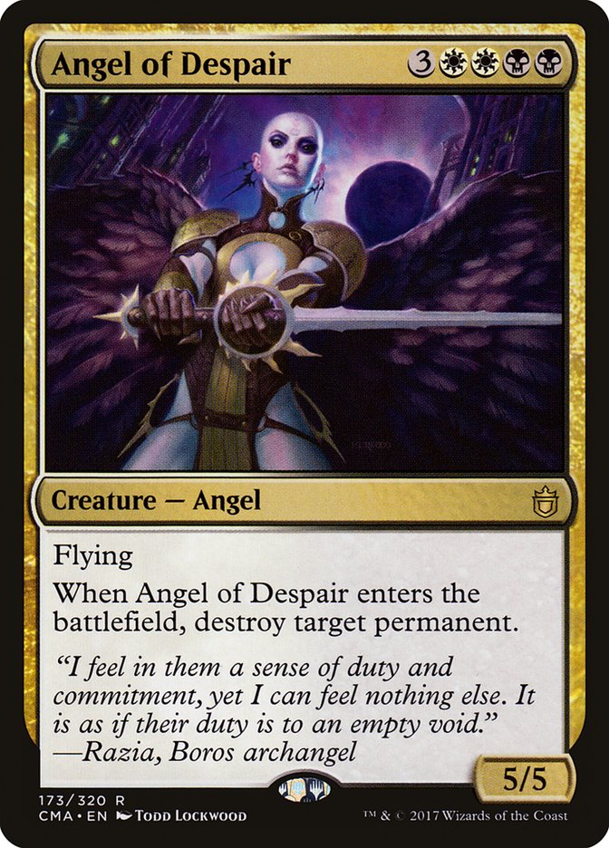 Angel of Despair [Commander Anthology] Magic: The Gathering