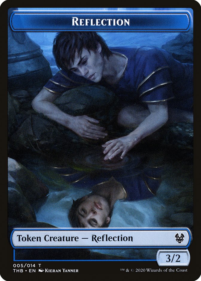 Reflection Token [Theros Beyond Death Tokens] Magic: The Gathering