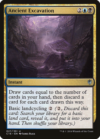 Ancient Excavation [Commander 2016] Magic: The Gathering