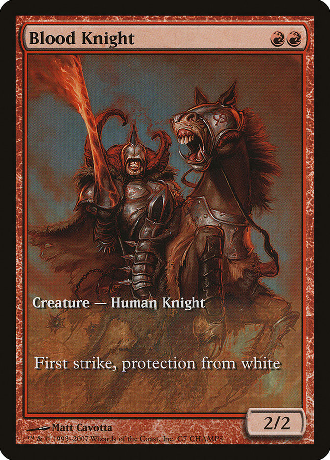Blood Knight [Champs and States] Magic: The Gathering