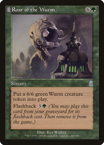 Roar of the Wurm [Odyssey] Magic: The Gathering