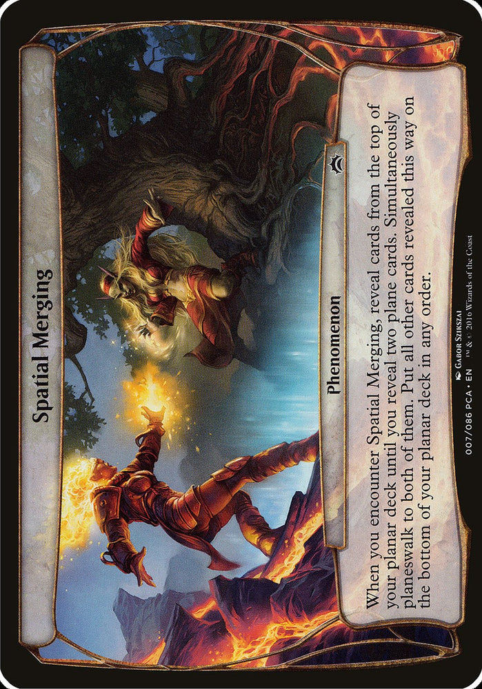 Spatial Merging (Planes) [Planechase Anthology Planes] Magic: The Gathering