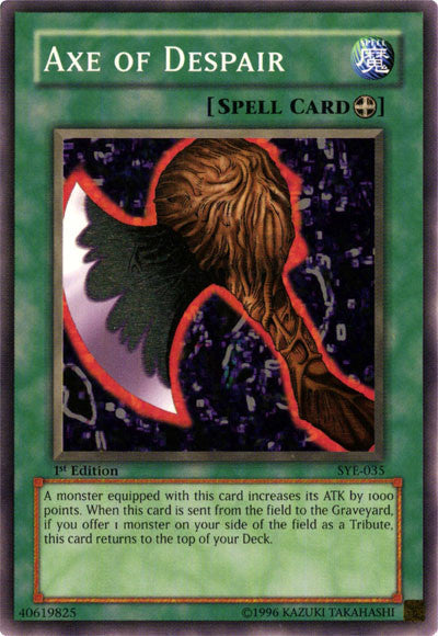 Axe of Despair [SYE-035] Common Yu-Gi-Oh!