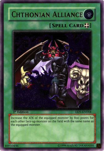 Chthonian Alliance [EEN-EN044] Ultimate Rare Yu-Gi-Oh!