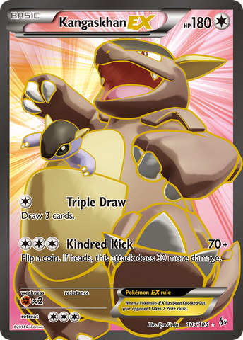Kangaskhan EX (103/106) [XY: Flashfire] Pokémon