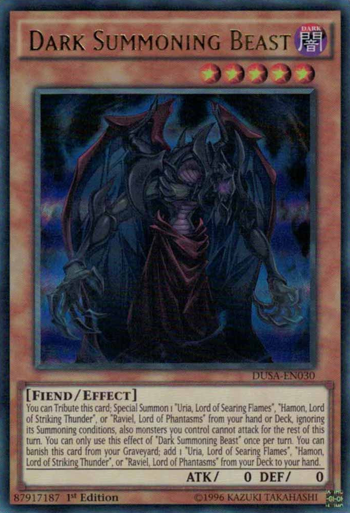 Dark Summoning Beast [DUSA-EN030] Ultra Rare Yu-Gi-Oh!