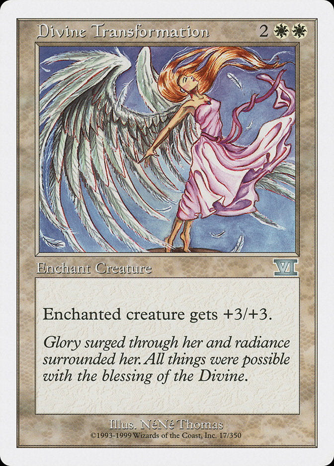 Divine Transformation [Classic Sixth Edition] Magic: The Gathering